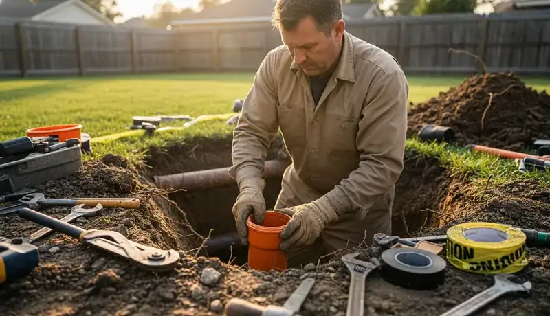 Sewer Line Repair in Apple Valley, CA